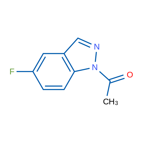 1-(5-Fluoro-1H-indazol-1-yl)ethanone 250mg