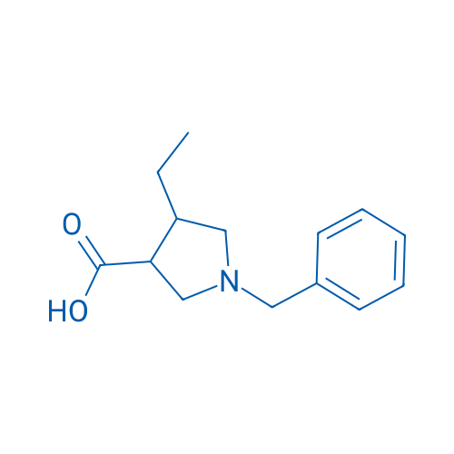 1-Benzyl-4-ethylpyrrolidine-3-carboxylic acid 1g