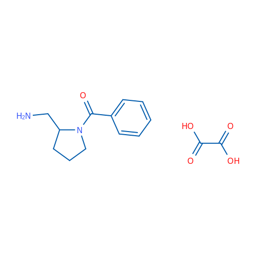 (2-(Aminomethyl)pyrrolidin-1-yl)(phenyl)methanone oxalate 1g
