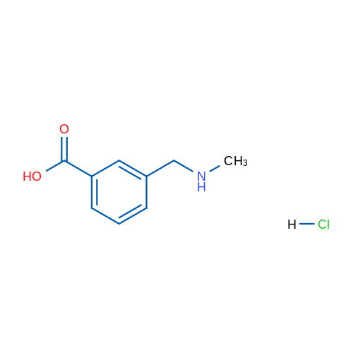 3-Methylaminomethyl-benzoic acid hydrochloride 1g