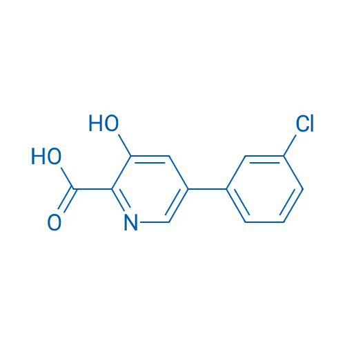 5-(3-Chlorophenyl)-3-hydroxypicolinic acid 1g