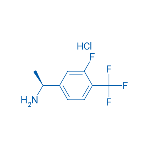 (S)-1-(3-Fluoro-4-(trifluoromethyl)phenyl)ethanamine hydrochloride 100mg