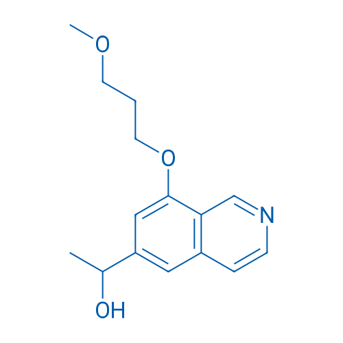 1-(8-(3-Methoxypropoxy)isoquinolin-6-yl)ethanol 1g