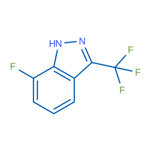 7-Fluoro-3-(trifluoromethyl)-1H-indazole 1g