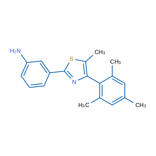 3-(4-Mesityl-5-methylthiazol-2-yl)aniline 5g