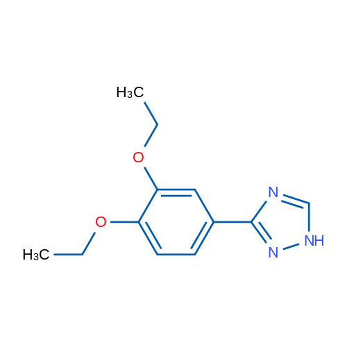 3-(3,4-Diethoxyphenyl)-1H-1,2,4-triazole 1g