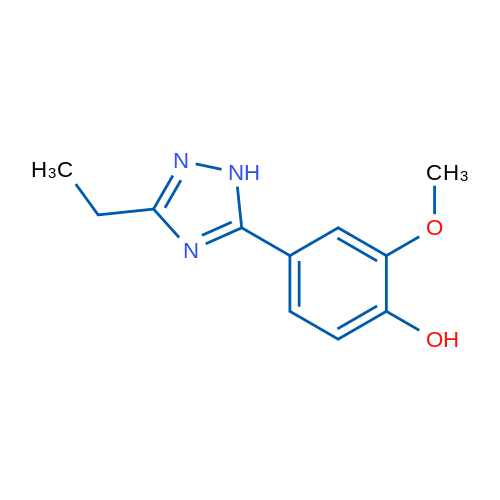 4-(3-Ethyl-1H-1,2,4-triazol-5-yl)-2-methoxyphenol 1g