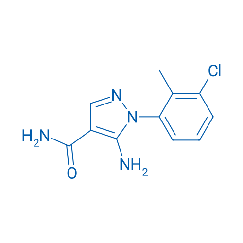 5-Amino-1-(3-chloro-2-methylphenyl)-1H-pyrazole-4-carboxamide 1g