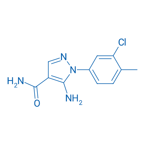 5-Amino-1-(3-chloro-4-methylphenyl)-1H-pyrazole-4-carboxamide 1g