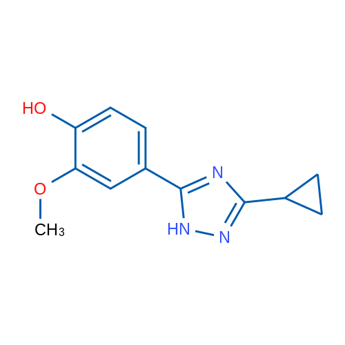 4-(3-Cyclopropyl-1H-1,2,4-triazol-5-yl)-2-methoxyphenol 1g