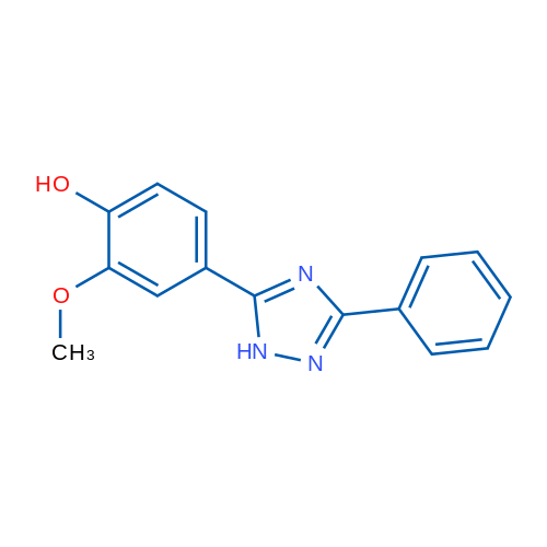 2-Methoxy-4-(3-phenyl-1H-1,2,4-triazol-5-yl)phenol 1g