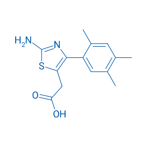 2-(2-Amino-4-(2,4,5-trimethylphenyl)thiazol-5-yl)acetic acid 1g