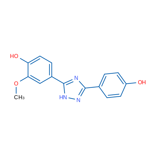 4-(3-(4-Hydroxyphenyl)-1H-1,2,4-triazol-5-yl)-2-methoxyphenol 1g
