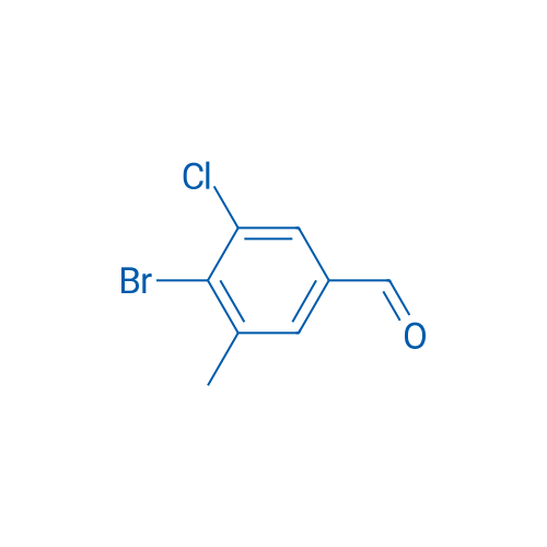 4-Bromo-3-chloro-5-methylbenzaldehyde 1g