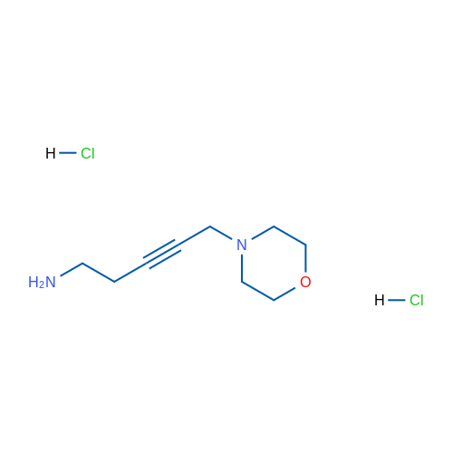 5-Morpholinopent-3-yn-1-amine dihydrochloride 1g