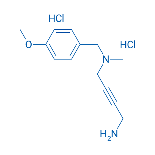 N1-(4-Methoxybenzyl)-N1-methylbut-2-yne-1,4-diamine dihydrochloride 1g