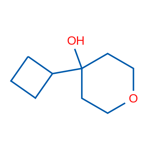 4-Cyclobutyltetrahydro-2H-pyran-4-ol 1g