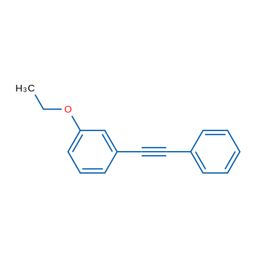 1-Ethoxy-3-(phenylethynyl)benzene 1g