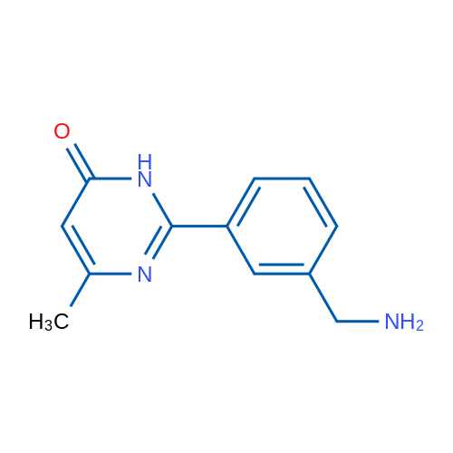 2-(3-(Aminomethyl)phenyl)-6-methylpyrimidin-4(3H)-one 1g