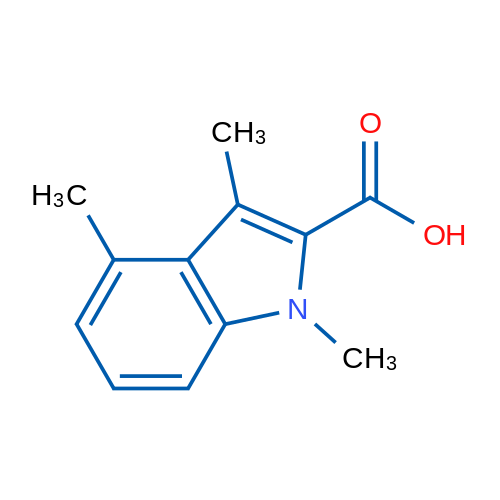 1,3,4-Trimethyl-1H-indole-2-carboxylic acid 1g