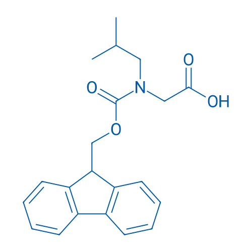 Fmoc-N-(2-MePropyl)-Gly-OH 250mg