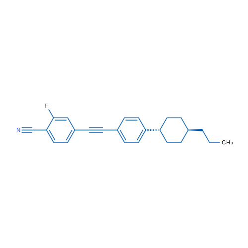 2-Fluoro-4-((4-(trans-4-propylcyclohexyl)phenyl)ethynyl)benzonitrile 5g
