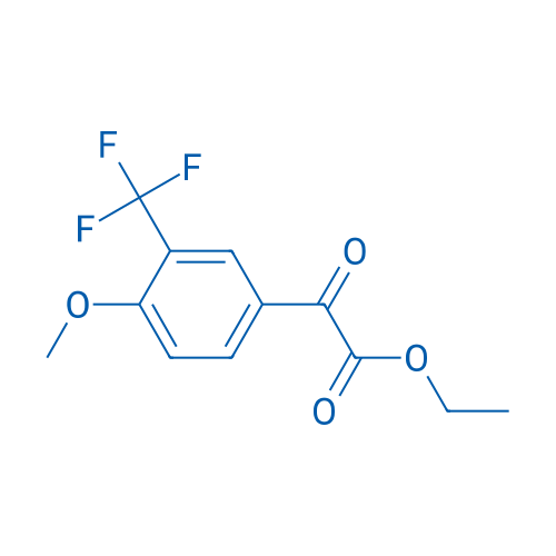 Ethyl 2-(4-methoxy-3-(trifluoromethyl)phenyl)-2-oxoacetate 1g