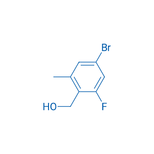 (4-Bromo-2-fluoro-6-methylphenyl)methanol 100mg