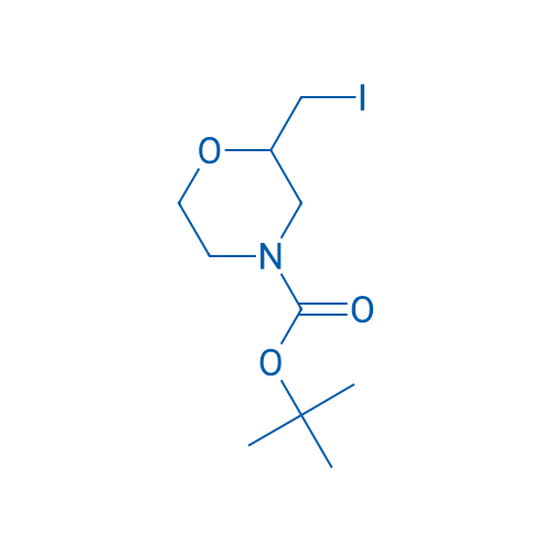 tert-Butyl 2-(iodomethyl)morpholine-4-carboxylate 1g