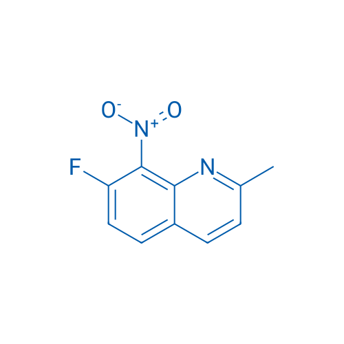 7-Fluoro-2-methyl-8-nitroquinoline 1g