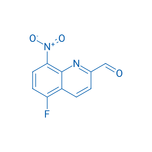 5-Fluoro-8-nitroquinoline-2-carbaldehyde 1g