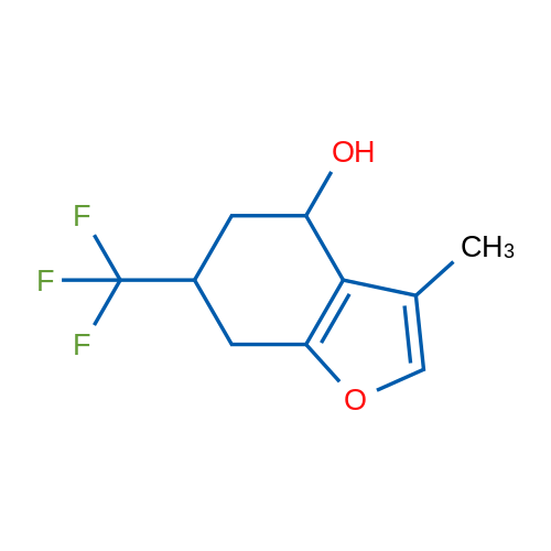 3-Methyl-6-(trifluoromethyl)-4,5,6,7-tetrahydrobenzofuran-4-ol 1g