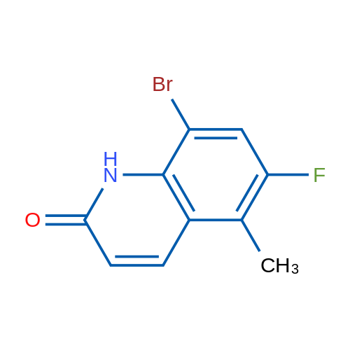 8-Bromo-6-fluoro-5-methylquinolin-2(1H)-one 1g