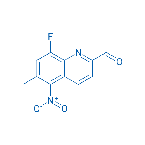 8-Fluoro-6-methyl-5-nitroquinoline-2-carbaldehyde 1g