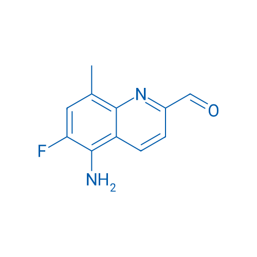 5-Amino-6-fluoro-8-methylquinoline-2-carbaldehyde 1g