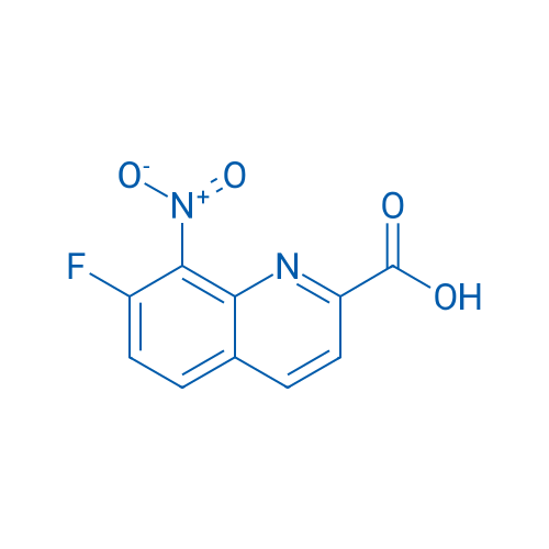 7-Fluoro-8-nitroquinoline-2-carboxylic acid 1g