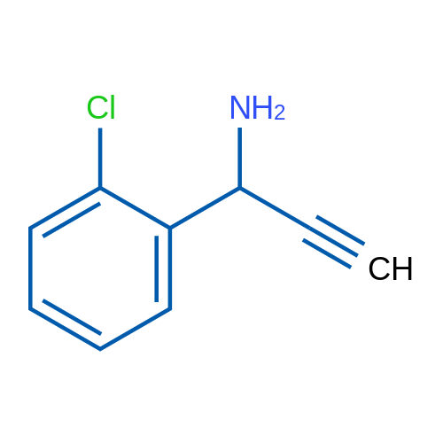 1-(2-Chlorophenyl)prop-2-yn-1-amine 1g