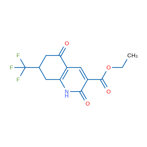 Ethyl 2,5-dioxo-7-(trifluoromethyl)-1,2,5,6,7,8-hexahydroquinoline-3-carboxylate 1g