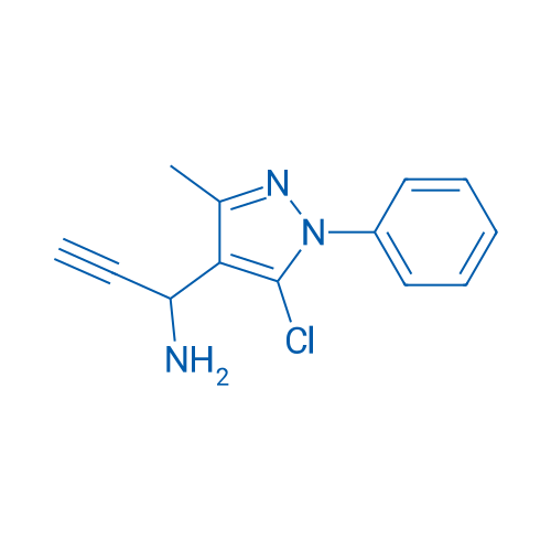 1-(5-Chloro-3-methyl-1-phenyl-1H-pyrazol-4-yl)prop-2-yn-1-amine 1g