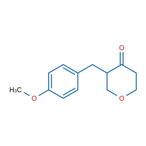 3-(4-Methoxybenzyl)dihydro-2H-pyran-4(3H)-one 1g