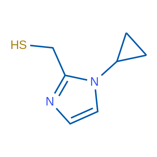 (1-Cyclopropyl-1h-imidazol-2-yl)methanethiol 1g
