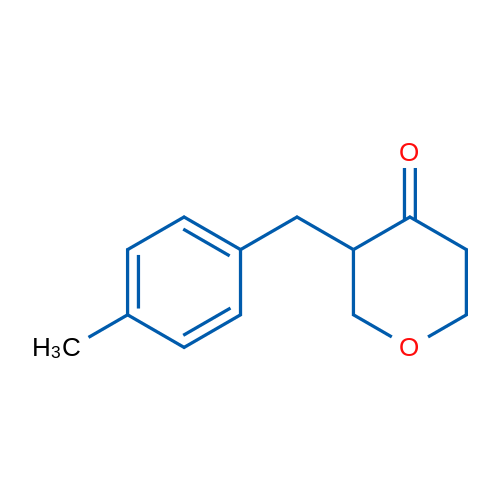 3-(4-Methylbenzyl)dihydro-2H-pyran-4(3H)-one 1g