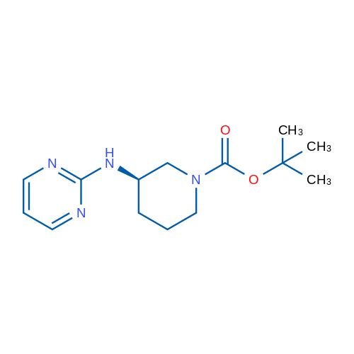 (R)-tert-Butyl 3-(pyrimidin-2-ylamino)piperidine-1-carboxylate 1g