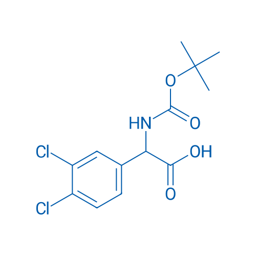 2-(Boc-amino)-2-(3,4-dichlorophenyl)acetic Acid 250mg