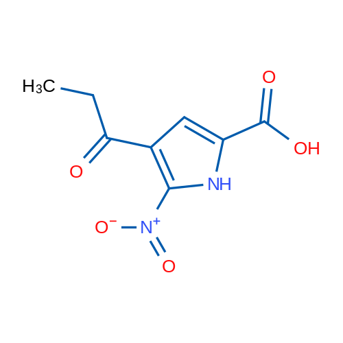 5-Nitro-4-propanoyl-1H-pyrrole-2-carboxylic acid 1g