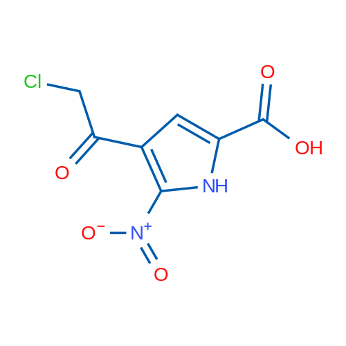 4-(2-Chloroacetyl)-5-nitro-1H-pyrrole-2-carboxylic acid 1g