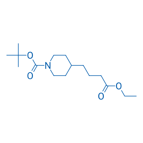 tert-Butyl 4-(4-ethoxy-4-oxobutyl)piperidine-1-carboxylate 1g