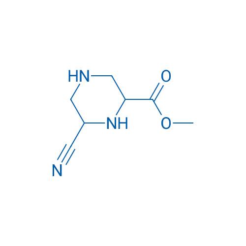 Methyl 6-cyanopiperazine-2-carboxylate 250mg