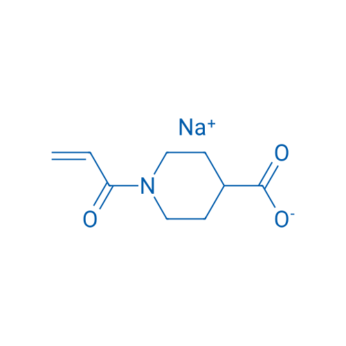 Sodium 1-(prop-2-enoyl)piperidine-4-carboxylate 1g