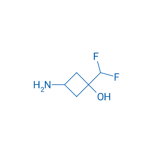 3-amino-1-(difluoromethyl)cyclobutan-1-ol 250mg